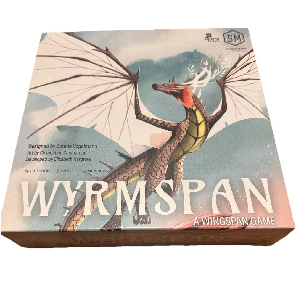 Wyrmspan Board Game - Stonemaier Games - Brand New & Sealed!